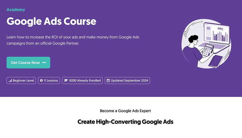 ReliableSoft Academy – Google Ads Course (Trong Digital Marketing Course Bundle)