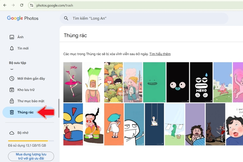 Khôi phục ảnh đã xóa vĩnh viễn trên Google Photos (5)