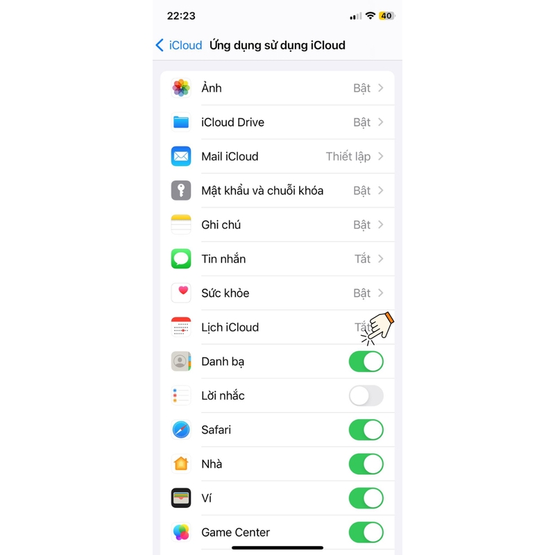 Kiểm tra lại danh bạ trên điện thoại