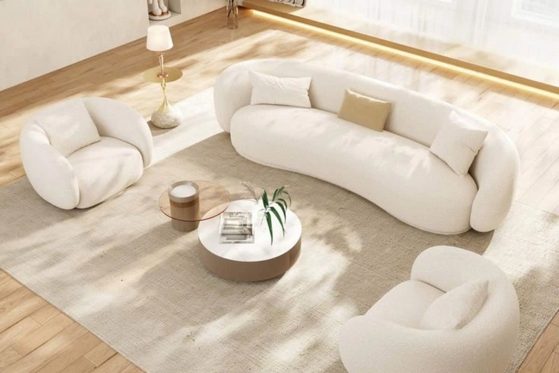 Kích thước sofa tròn ảnh 4