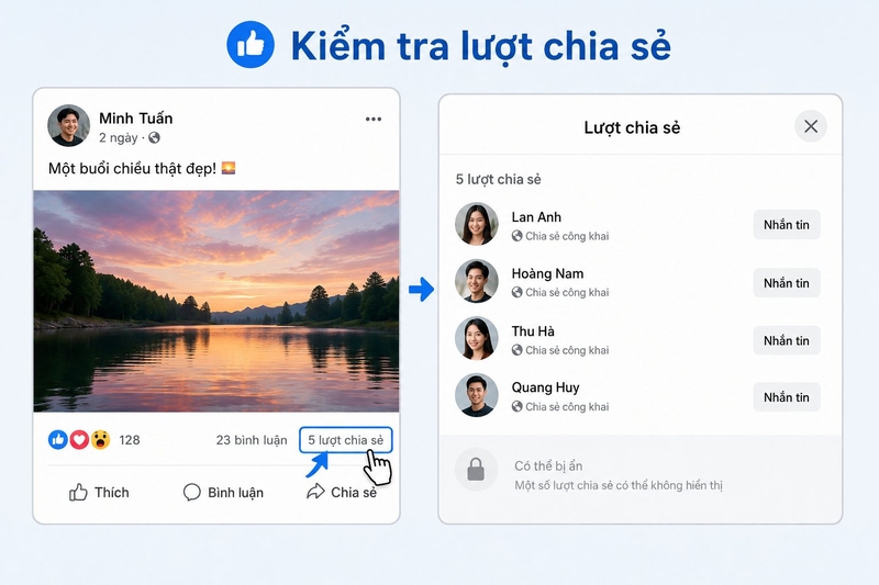 Kiểm tra ai thường xuyên tương tác Facebook ảnh 3