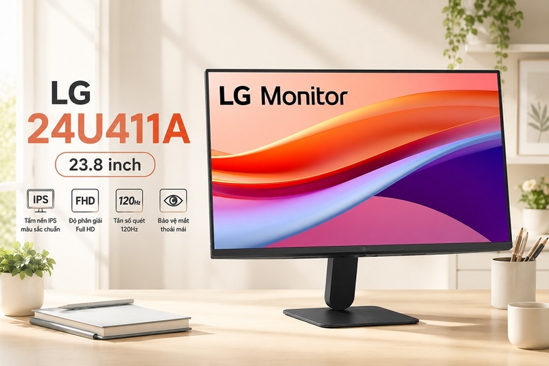 Màn hình LG 24U411A 23.8 inch phù hợp với những ai?