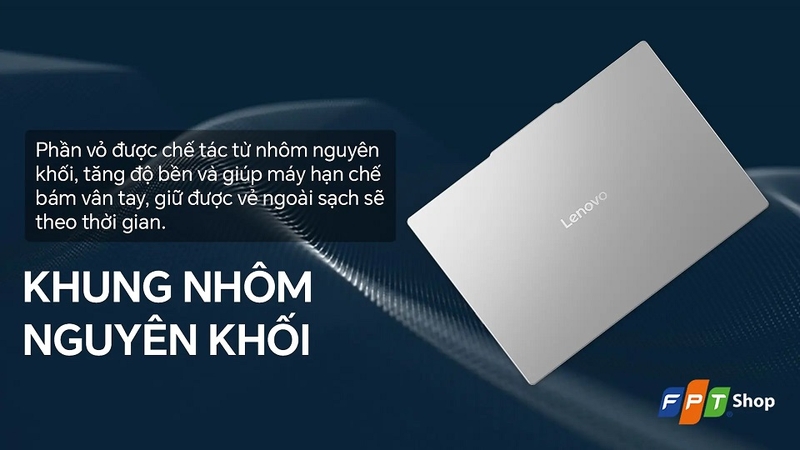 Lenovo IdeaPad Slim 5 OLED với khung nhôm nguyên khối