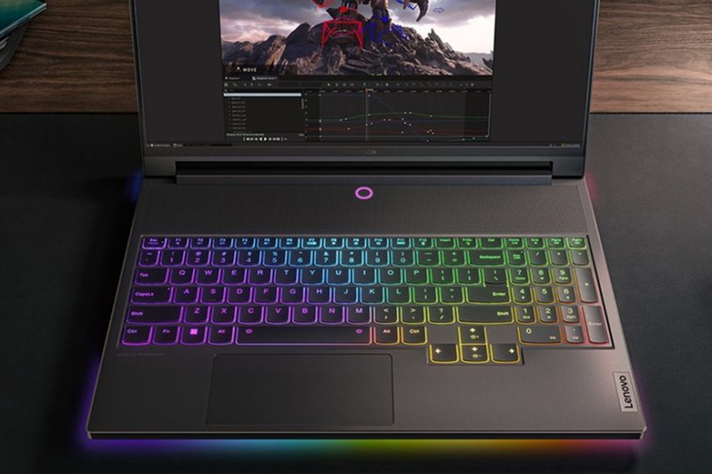Lenovo Legion 9 16IRX9 được trang bị bàn phím Legion TrueStrike
