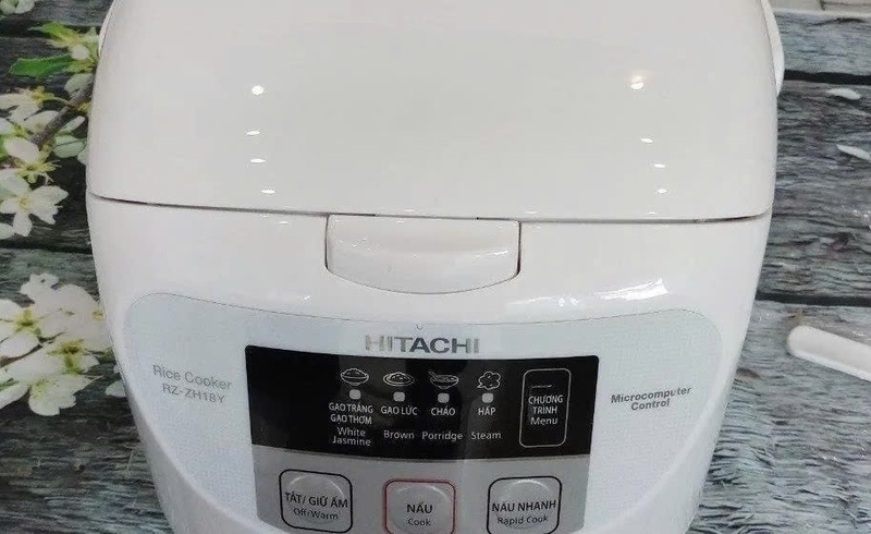 Lỗi H0 nồi cơm điện Hitachi ảnh 1