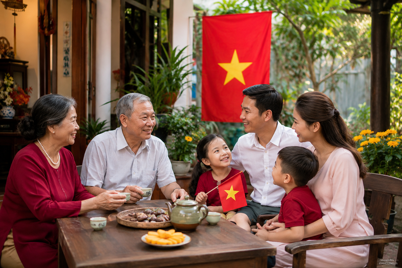 Lời chúc Quốc khánh 02/09 cho gia đình và người thân