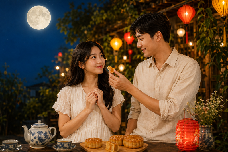 Lời chúc Trung thu cho crush ngọt ngào, dễ thương