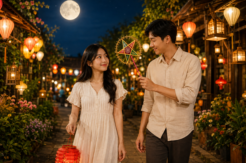 Lời chúc Trung thu cho crush thả thính cực khéo