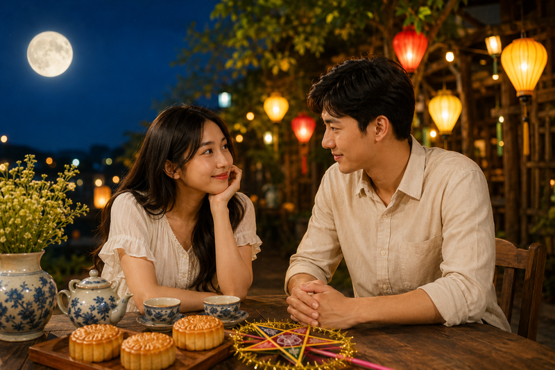 Lời chúc Trung thu cho crush khi muốn tiến thêm một bước