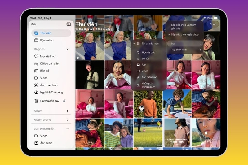 Lợi ích khi duyệt ảnh theo địa điểm trên iPad