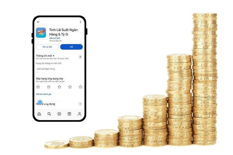 Lợi ích khi sử dụng app tính lãi suất vay ngân hàng