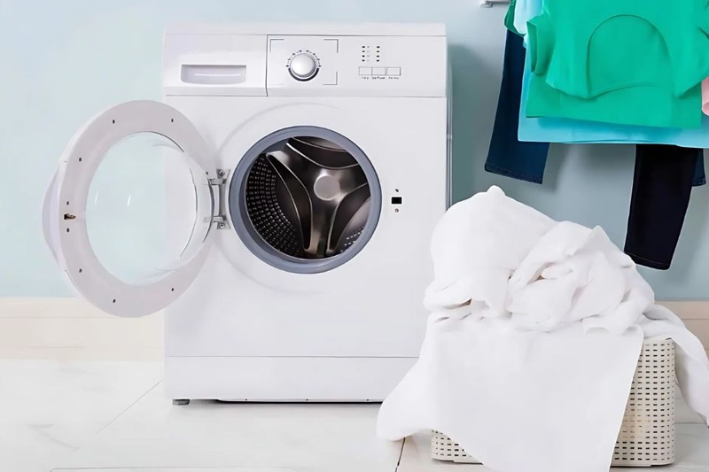 máy giặt kêu cạch cạch khi xả 4