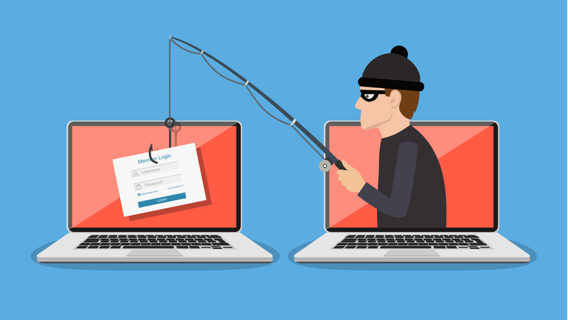 Phishing là hành vi gửi email, tin nhắn hoặc tạo website giả mạo nhằm đánh cắp thông tin cá nhân