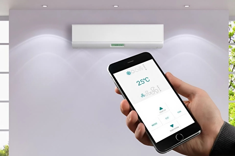 Lưu &yacute; khi sử dụng điện thoại để điều khiển điều h&ograve;a