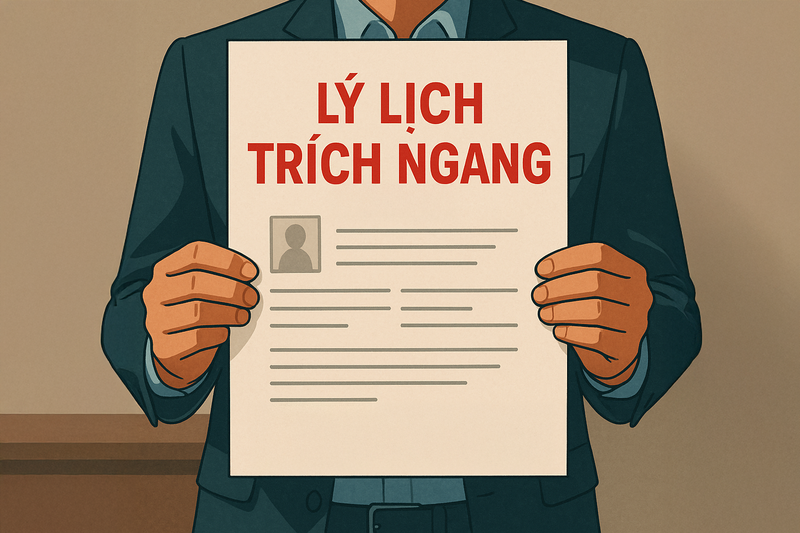 Tại sao lý lịch trích ngang lại quan trọng?