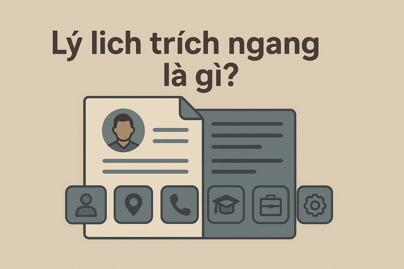 Lý lịch trích ngang là gì?