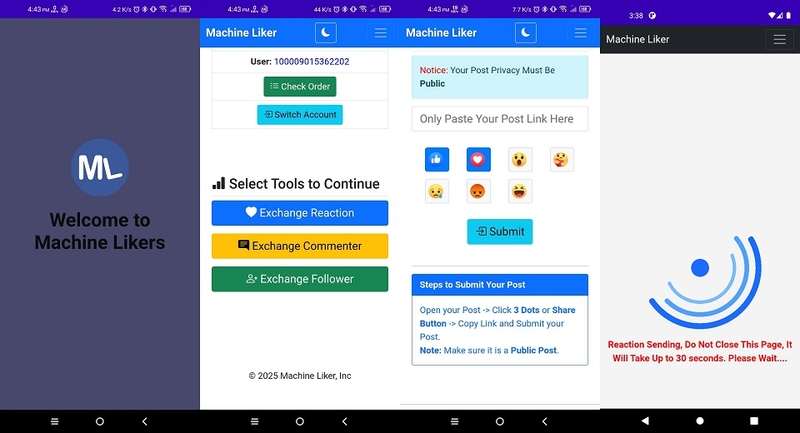 Machine Liker - Engage Smart là gì?