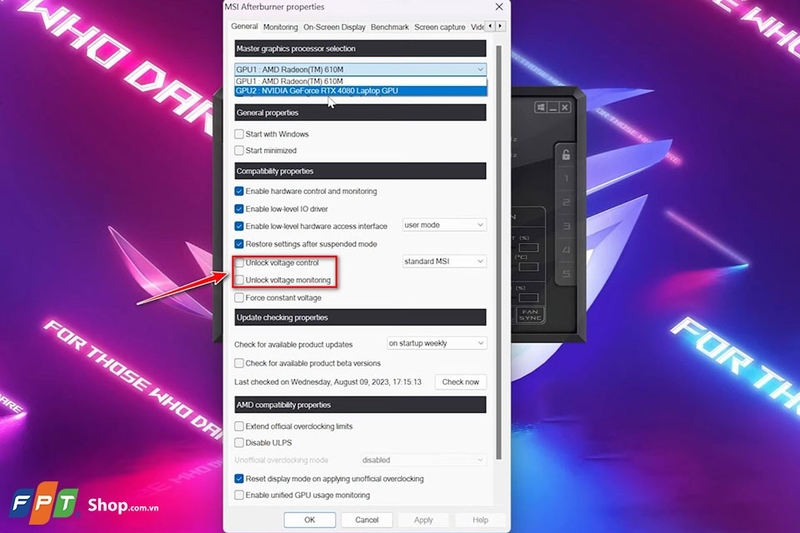 MSI Afterburner - Ảnh 10