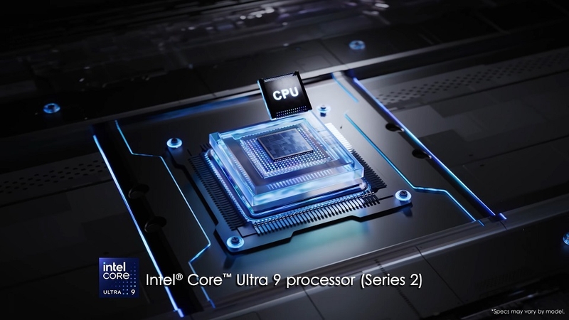 MSI Prestige 16 AI+ Evo B2VMG Ultra 9-288V được trang bị bộ vi xử lý Intel® Core™ Ultra 9 (Series 2)