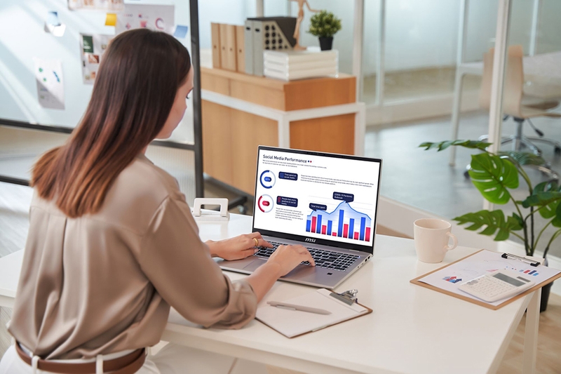 Trải nghiệm gõ phím thoải mái