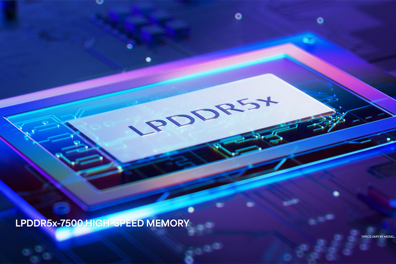 MSI Stealth A16 AI+ A3XVGG-208VN được trang bị 32GB RAM LPDDR5x 7500MHz