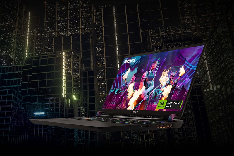 GPU GeForce RTX 4080 12GB của máy được xây dựng trên cấu trúc NVIDIA Ada Lovelace