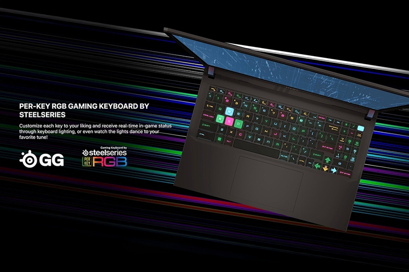 Bàn phím của MSI Vector GP68HX 12VH-070VN được thiết kế đặc biệt cho game thủ