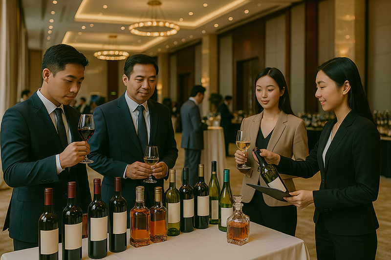 Bán buôn rượu vang cũng là một hoạt động quan trọng trong mã 46331