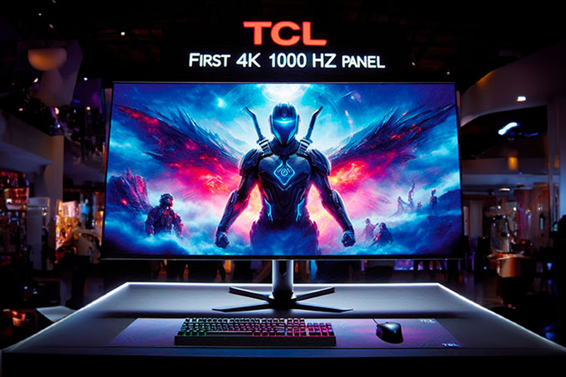 Màn hình 4K 1000 Hz từ TCL CSOT