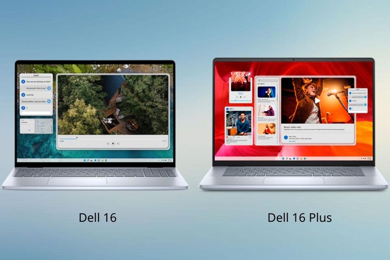 Màn hình Dell 16 và Dell 16 Plus