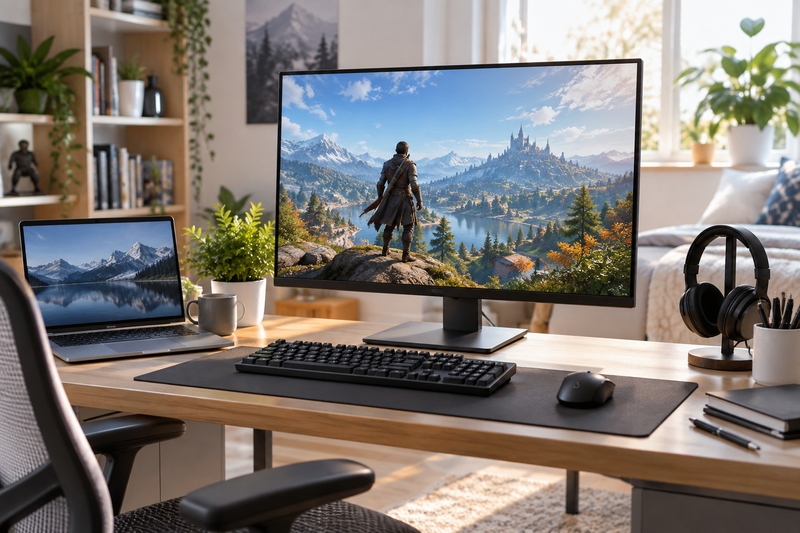Màn hình gaming cong hay phẳng tốt hơn ảnh 5