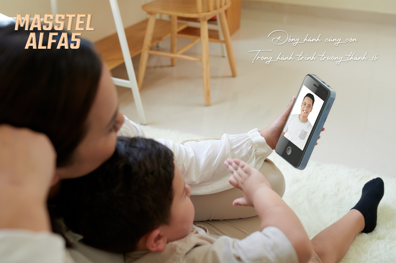 Masstel Alfa 5 mang đến không gian hiển thị thoải mái