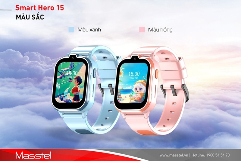 Masstel Smart Hero 15 sở hữu thiết kế trẻ trung, năng động