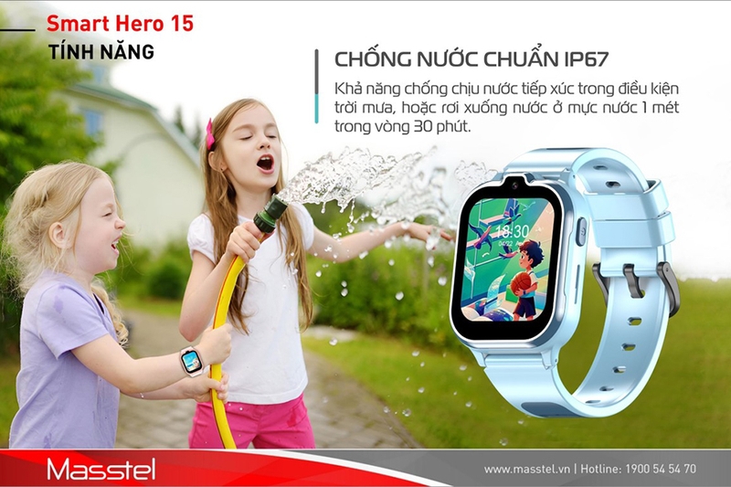 Khả năng kháng nước IP67 vượt trội