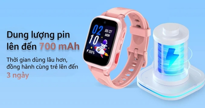 Pin dung lượng lớn, chuẩn kháng nước IP68