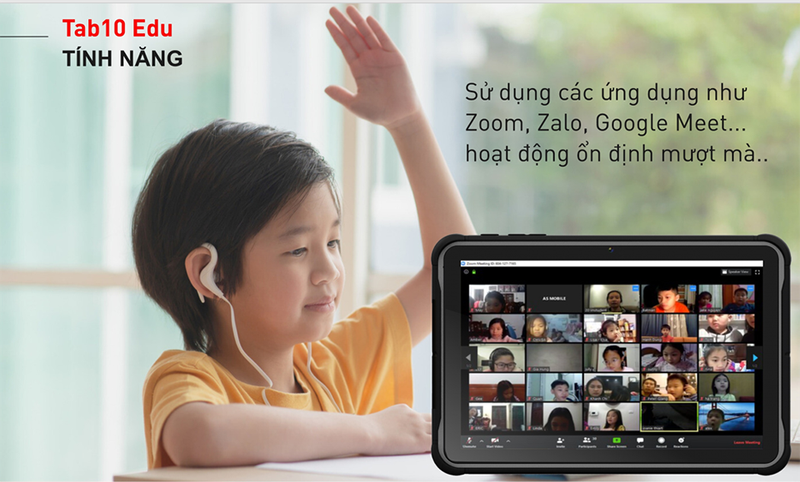 Hỗ trợ kết nối 4G, học tập và làm việc mọi nơi