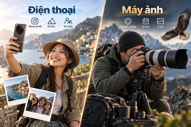 Điện thoại cho ảnh bắt mắt tức thì nhờ nhiếp ảnh điện toán