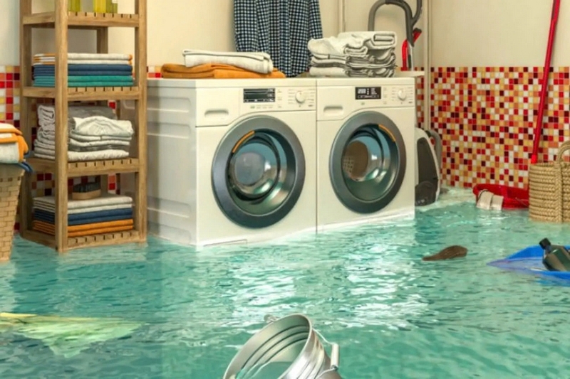Máy giặt Beko bị ngập nước ảnh 3