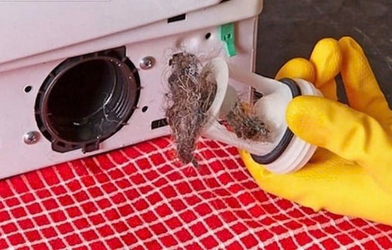 Máy giặt bị tắc lưới lọc nước vào ảnh 6