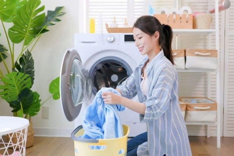 Máy giặt có mùi khét khi vận hành ảnh 6