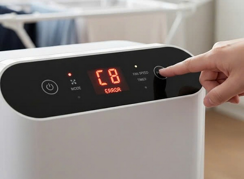 Máy hút ẩm báo lỗi C8 ảnh 1