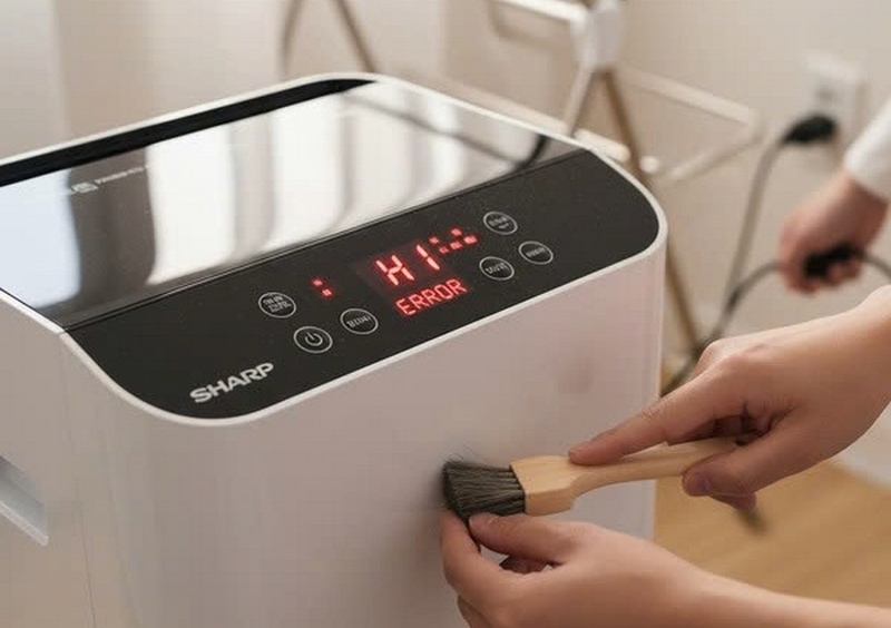 Máy hút ẩm báo lỗi H1 ảnh 1