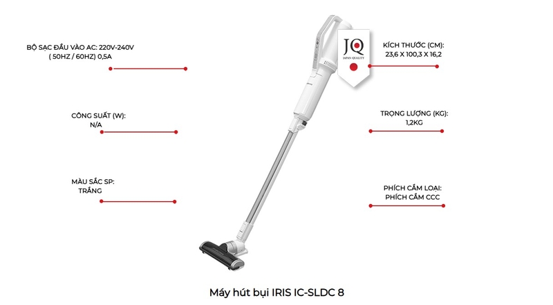 Máy hút bụi IRIS OHYAMA (ảnh 8)