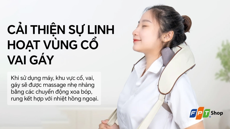 Máy massage Buheung cải thiện sức khỏe cho người dùng