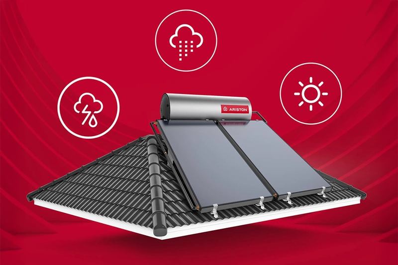 máy nước nóng năng lượng mặt trời an toàn