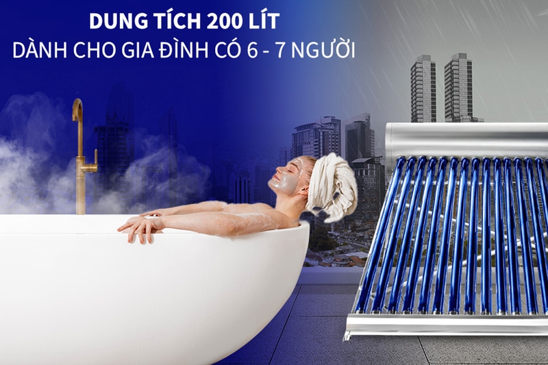 lựa chọn máy nước nóng năng lượng mặt trời