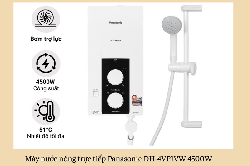 M&aacute;y nước n&oacute;ng trực tiếp Ariston Aures Premium+ 4.5P