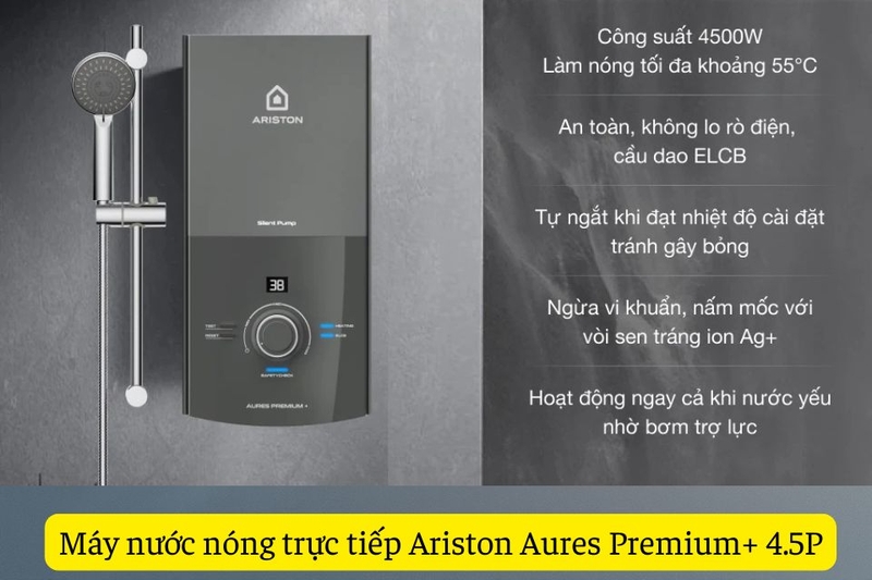M&aacute;y nước n&oacute;ng trực tiếp Panasonic DH-4VP1VW 4500W