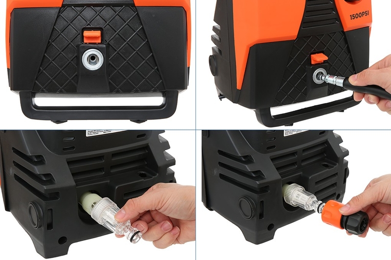 M&aacute;y rửa xe Blackdecker 10