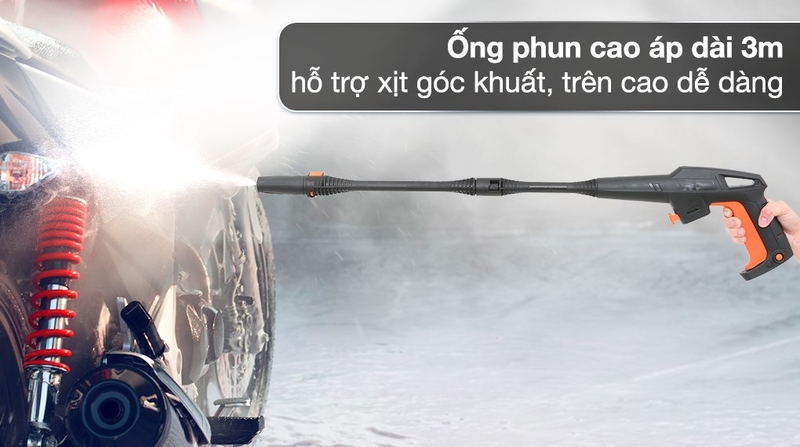 M&aacute;y rửa xe Blackdecker 4